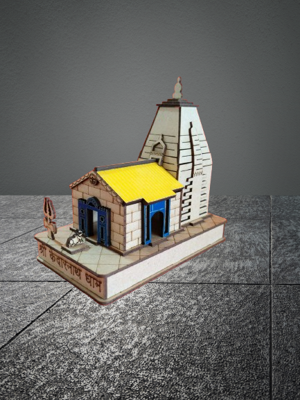 Shri Kedar Nath 3D Beautiful Wooden Model | Kedarnath 3D Wooden Model | Kedarnath Dham Model