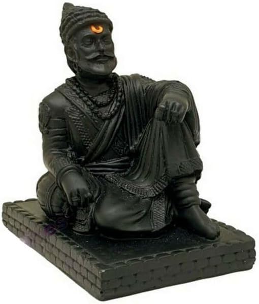 Chhatrapati Shivaji Maharaj 4 Inch Idol | Antique Finish Shivaji Maharaj Idol