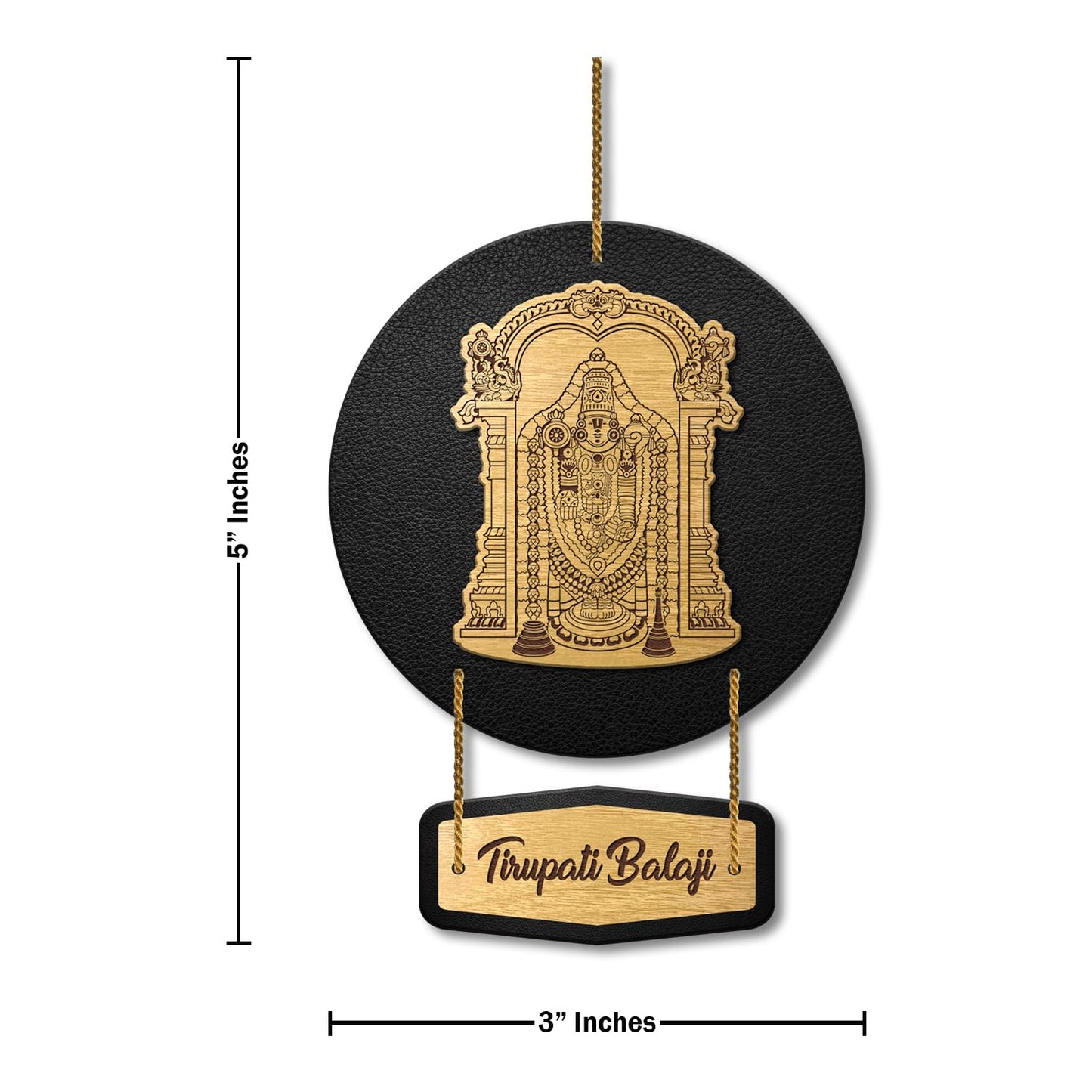 Tirupati Balaji Car Hanging