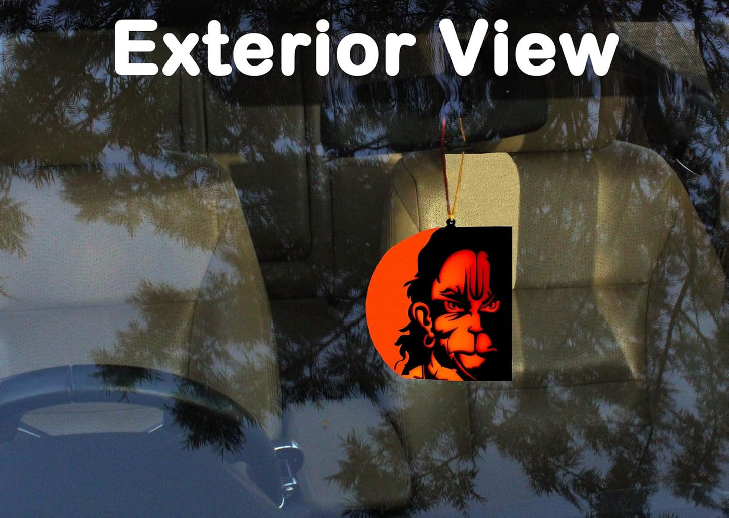 Acrylic Hanuman Car Hanging