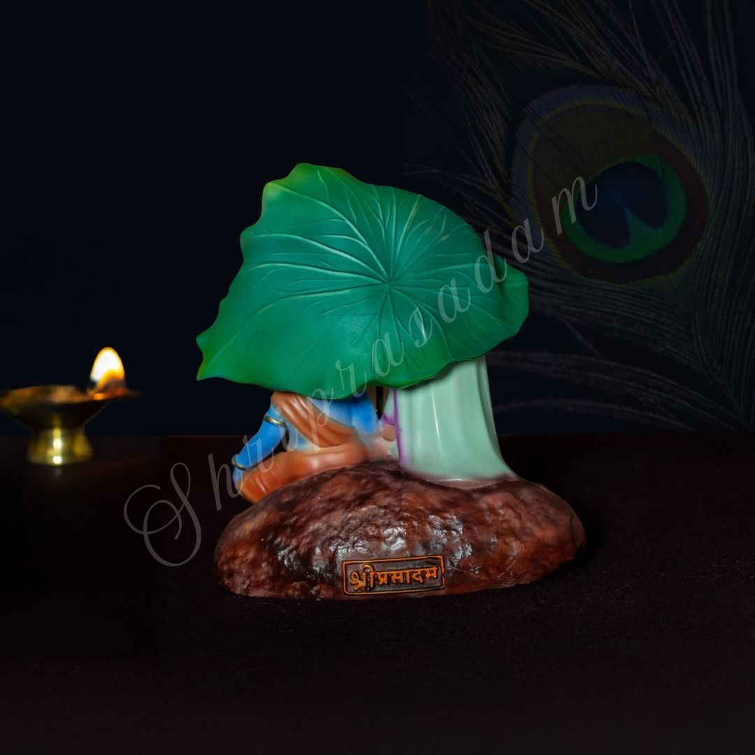 Bal Radha Krishna Idol for Car Dashbaord