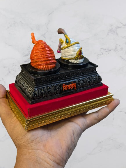 Shiv Shambhu Jiretop 3-Inch Idol | Divine Representation of Lord Shiva