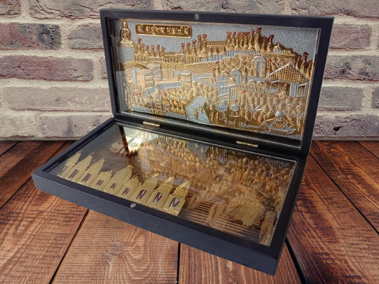 Gold Plated Jain SHATRUNJAYA MAHATIRTH Pocket Temple