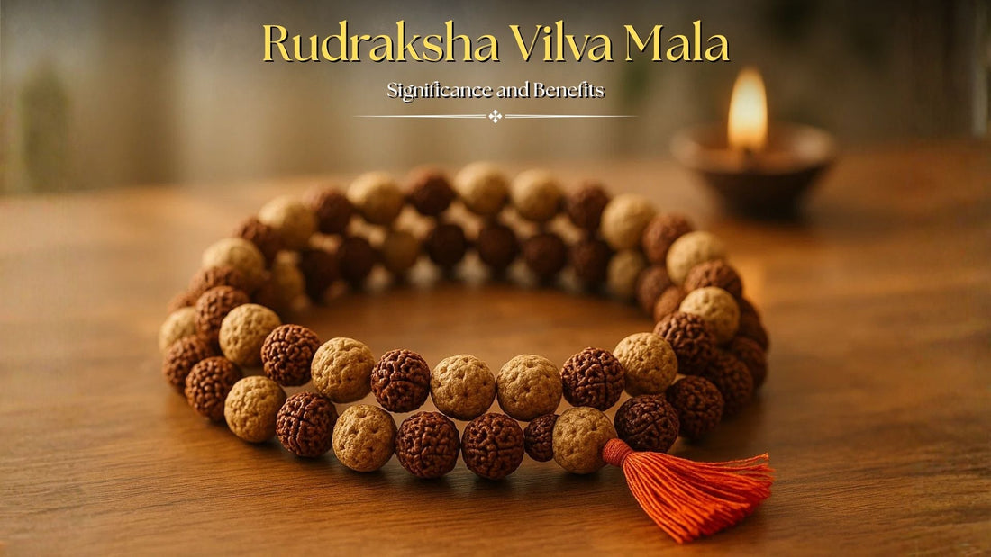 Significance and Benefits of Rudraksha Vilva Mala 