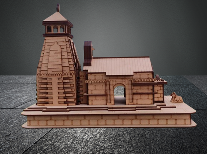 Shri Kedar Nath 3D Beautiful Wooden Model | Kedarnath 3D Wooden Model | Kedarnath Dham Model