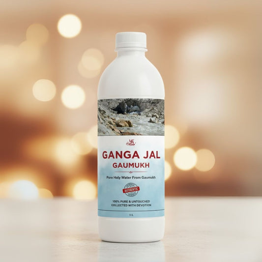 Gaumukh Ganga Jal | 100% Pure & Untouched Holy Water from Gaumukh Glacier | Sacred Ganga Water for Puja, Abhishek & Rituals