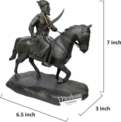 Chhatrapati Shivaji Maharaj 8 Inch Idol | Chhatrapati Shivaji Maharaj  Gift Item