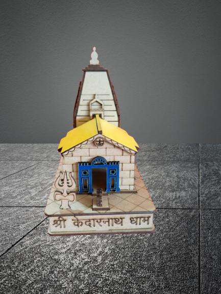 Shri Kedar Nath 3D Beautiful Wooden Model | Kedarnath 3D Wooden Model | Kedarnath Dham Model