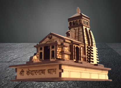 Shri Kedar Nath 3D Beautiful Wooden Model | Kedarnath 3D Wooden Model | Kedarnath Dham Model