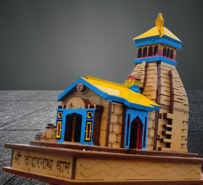Shri Kedar Nath 3D Beautiful Wooden Model | Kedarnath 3D Wooden Model | Kedarnath Dham Model