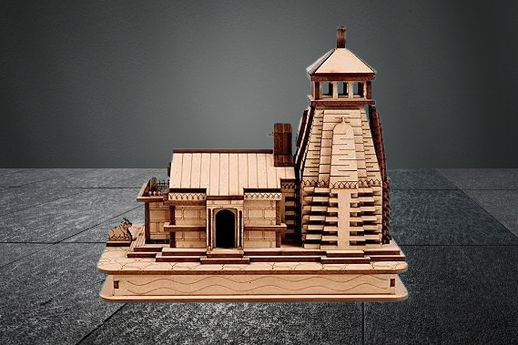 Shri Kedar Nath 3D Beautiful Wooden Model | Kedarnath 3D Wooden Model | Kedarnath Dham Model