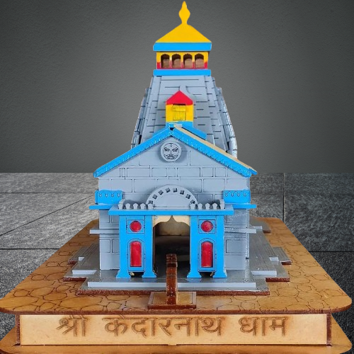 Shri Kedar Nath 3D Beautiful Wooden Model | Kedarnath 3D Wooden Model | Kedarnath Dham Model