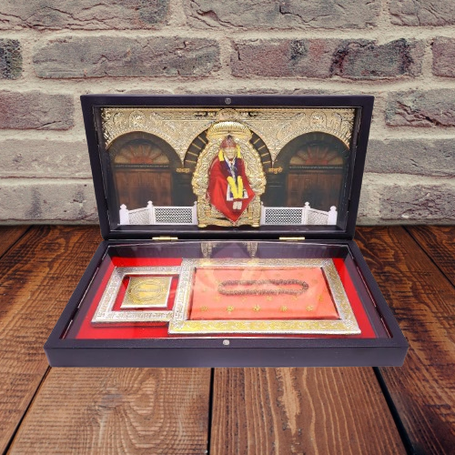 Sai Baba Pocket Temple With Mala