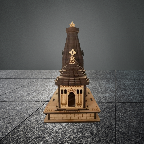 Shree Jagannath Mandir, Puri – 3D Wooden Temple | Divine Home Decor & Spiritual Gift