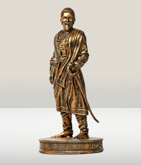 Chhatrapati Shivaji Maharaj Standing Idol | Shivaji Maharaj Statue 7 Inch
