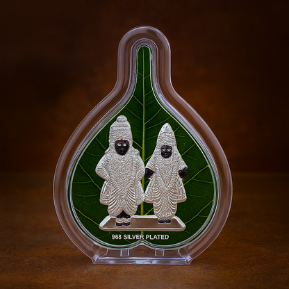 Vithoba Rakhumai murti for home temple | Silver plated Pandharpur God idol