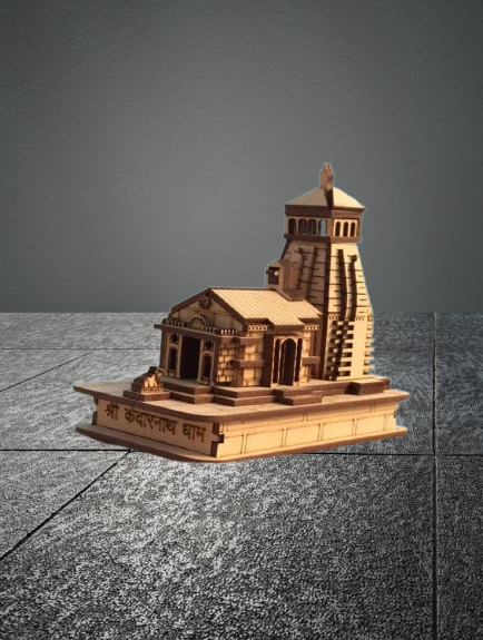 Shri Kedar Nath 3D Beautiful Wooden Model | Kedarnath 3D Wooden Model | Kedarnath Dham Model