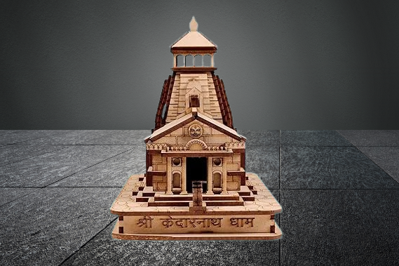 Shri Kedar Nath 3D Beautiful Wooden Model | Kedarnath 3D Wooden Model | Kedarnath Dham Model