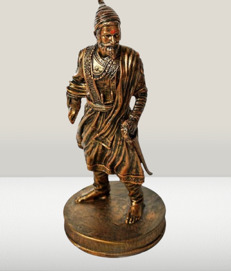 Chhatrapati Shivaji Maharaj Standing Idol | Shivaji Maharaj Statue 7 Inch