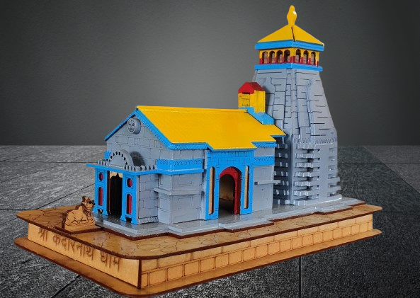 Shri Kedar Nath 3D Beautiful Wooden Model | Kedarnath 3D Wooden Model | Kedarnath Dham Model