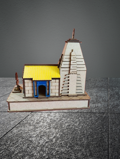 Shri Kedar Nath 3D Beautiful Wooden Model | Kedarnath 3D Wooden Model | Kedarnath Dham Model