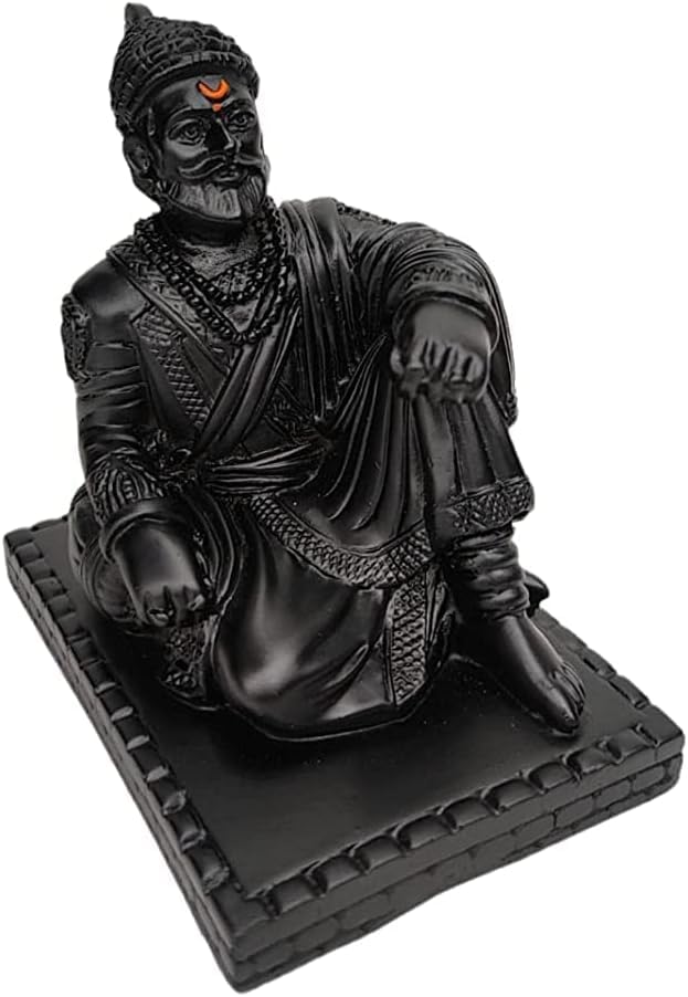Chhatrapati Shivaji Maharaj 4 Inch Idol | Antique Finish Shivaji Maharaj Idol