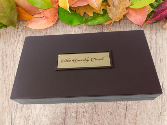 Gold Plated Lord Ganesha Pocket Temple