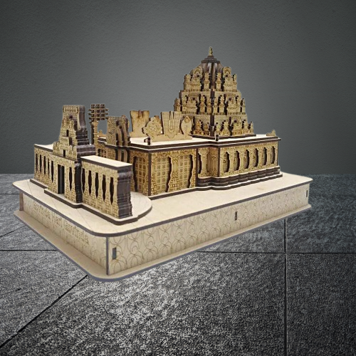 Shree Venkateshwara Temple Tirumala - 3D Wooden Model | 3D Wooden Tirumala Temple