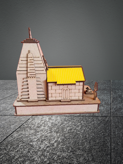 Shri Kedar Nath 3D Beautiful Wooden Model | Kedarnath 3D Wooden Model | Kedarnath Dham Model