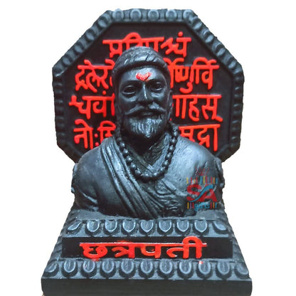 Chatrapati Shivaji Maharaj muriti with Rajmudra 4 Inch | Antique Finish Shivaji Maharaj Idol