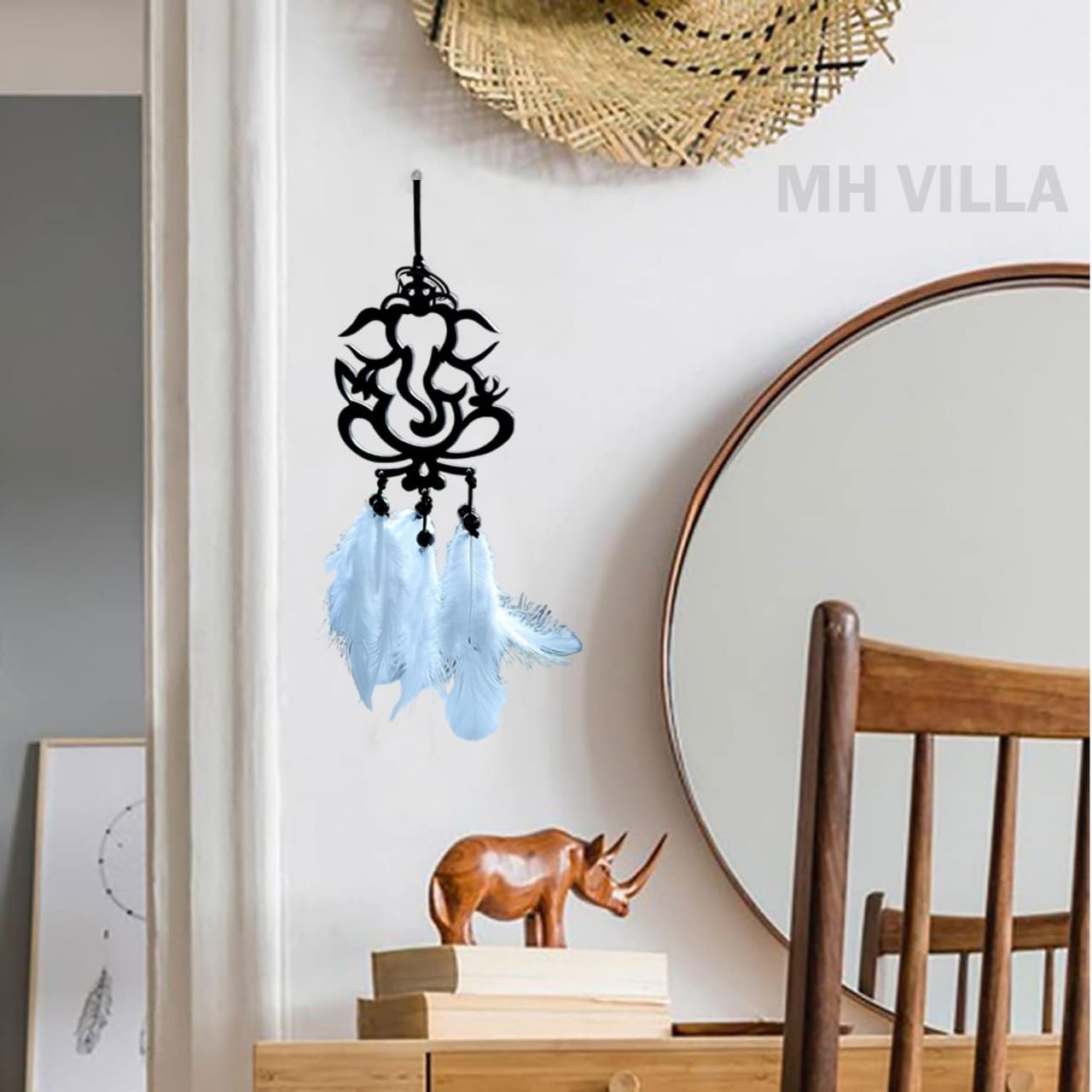 Acrylic Ganesha for Car Hanging