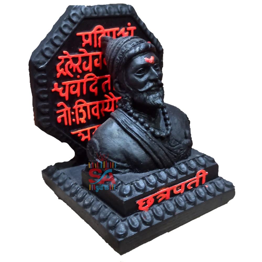 Chatrapati Shivaji Maharaj muriti with Rajmudra 4 Inch | Antique Finish Shivaji Maharaj Idol