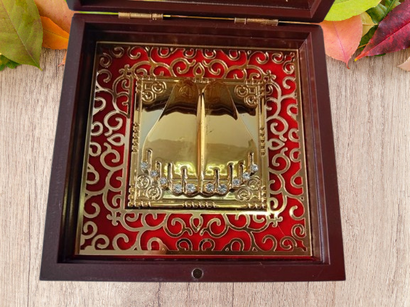 Gold Plated Saint SWAMI SAMARTH Pocket Temple