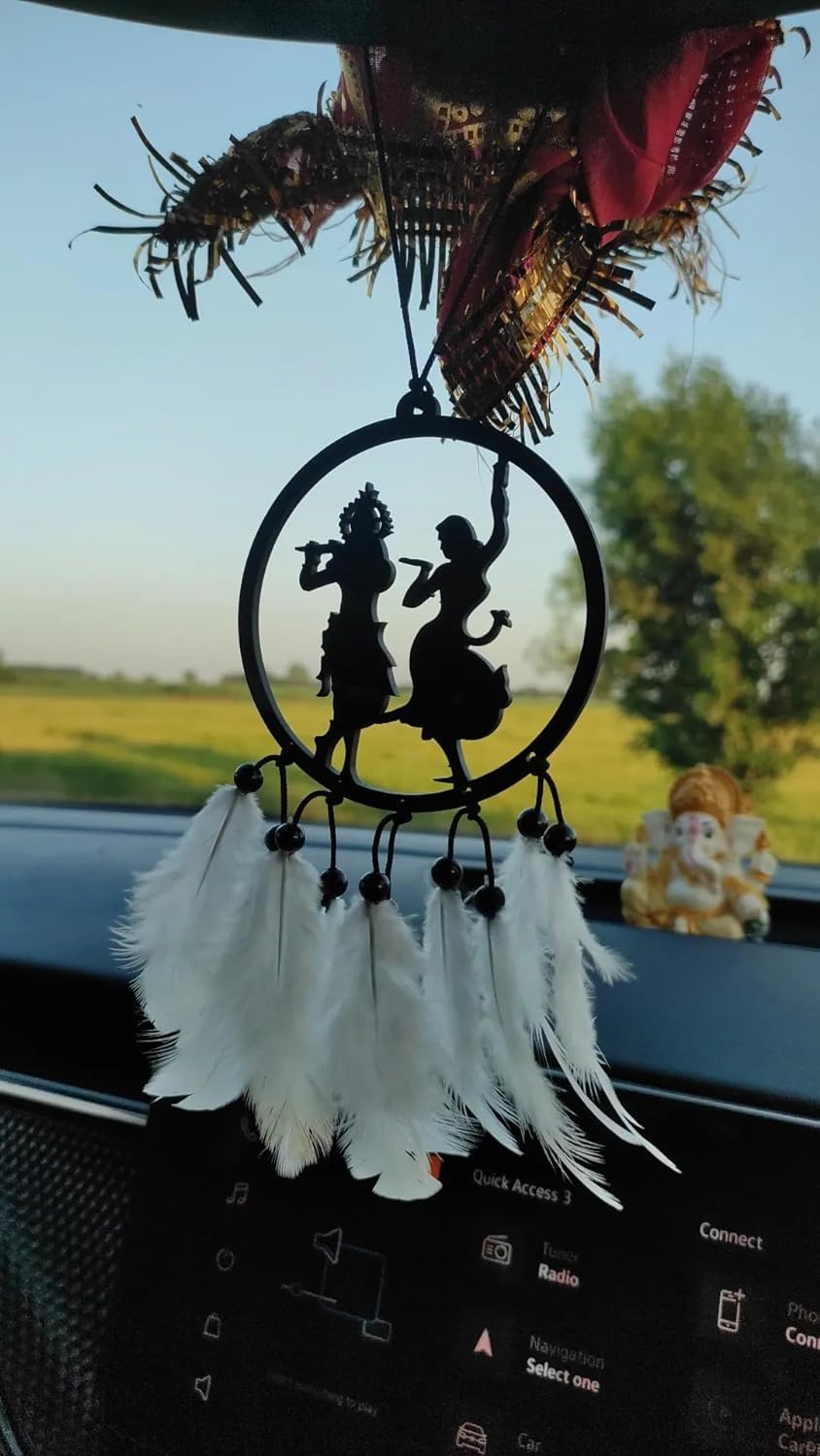 Accessories: Radha Krishna Car Hanging