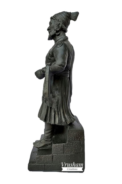 Chatrapati Shivaji Maharaj Statue Standing 1 Feet | Shivaji Cultural Home Decor Statue