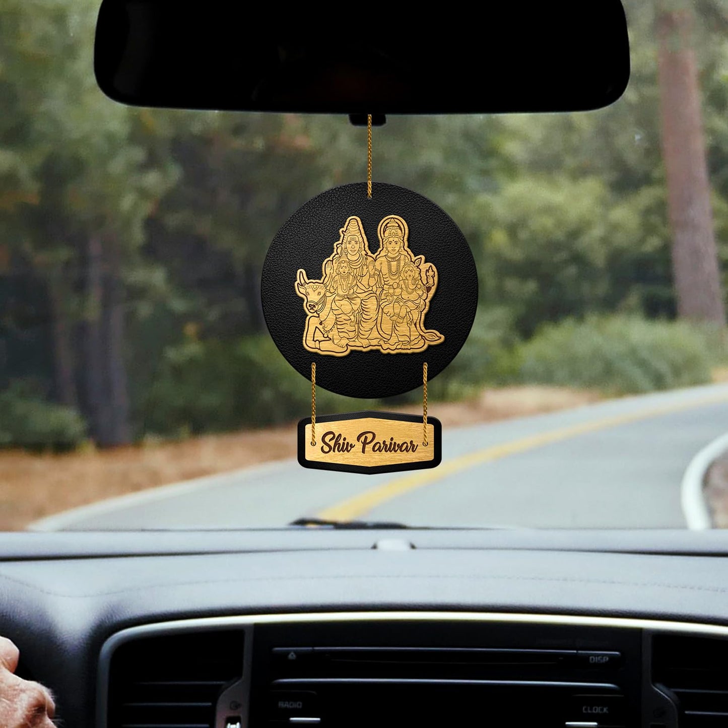 Shiv Parivar Car Hanging