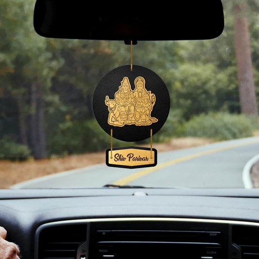 Shiv Parivar Car Hanging