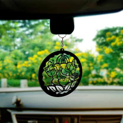 Lord Ganesha Blessings Car Hanging