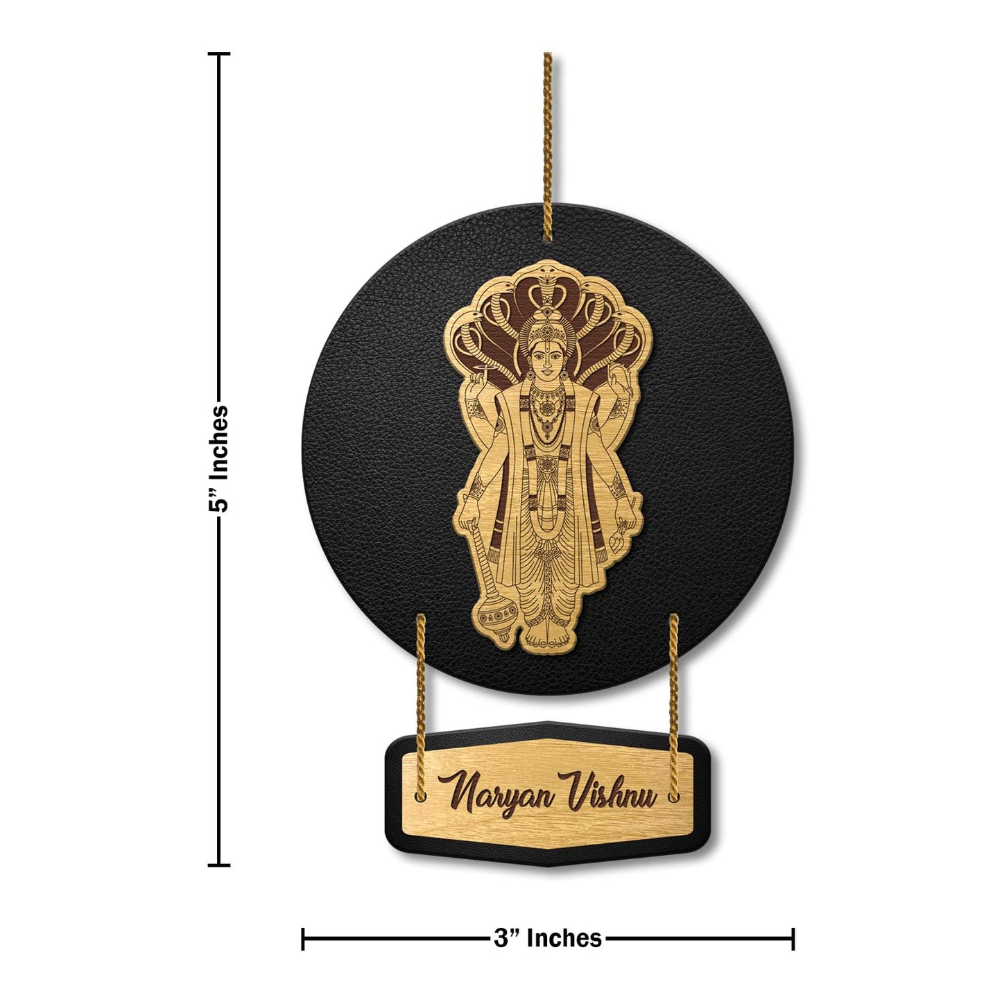 Narayan Vishnu Ji Car Hanging