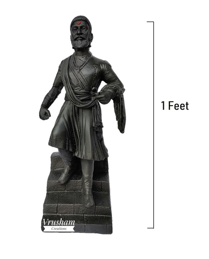 Chatrapati Shivaji Maharaj Statue Standing 1 Feet | Shivaji Cultural Home Decor Statue