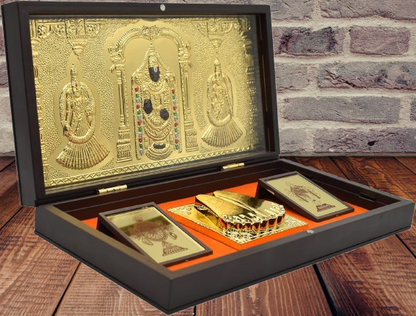 Balaji Charan Paduka Box || Tirupati Balaji Pooja Box