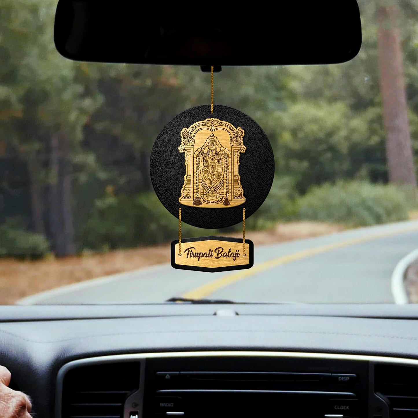 Tirupati Balaji Car Hanging