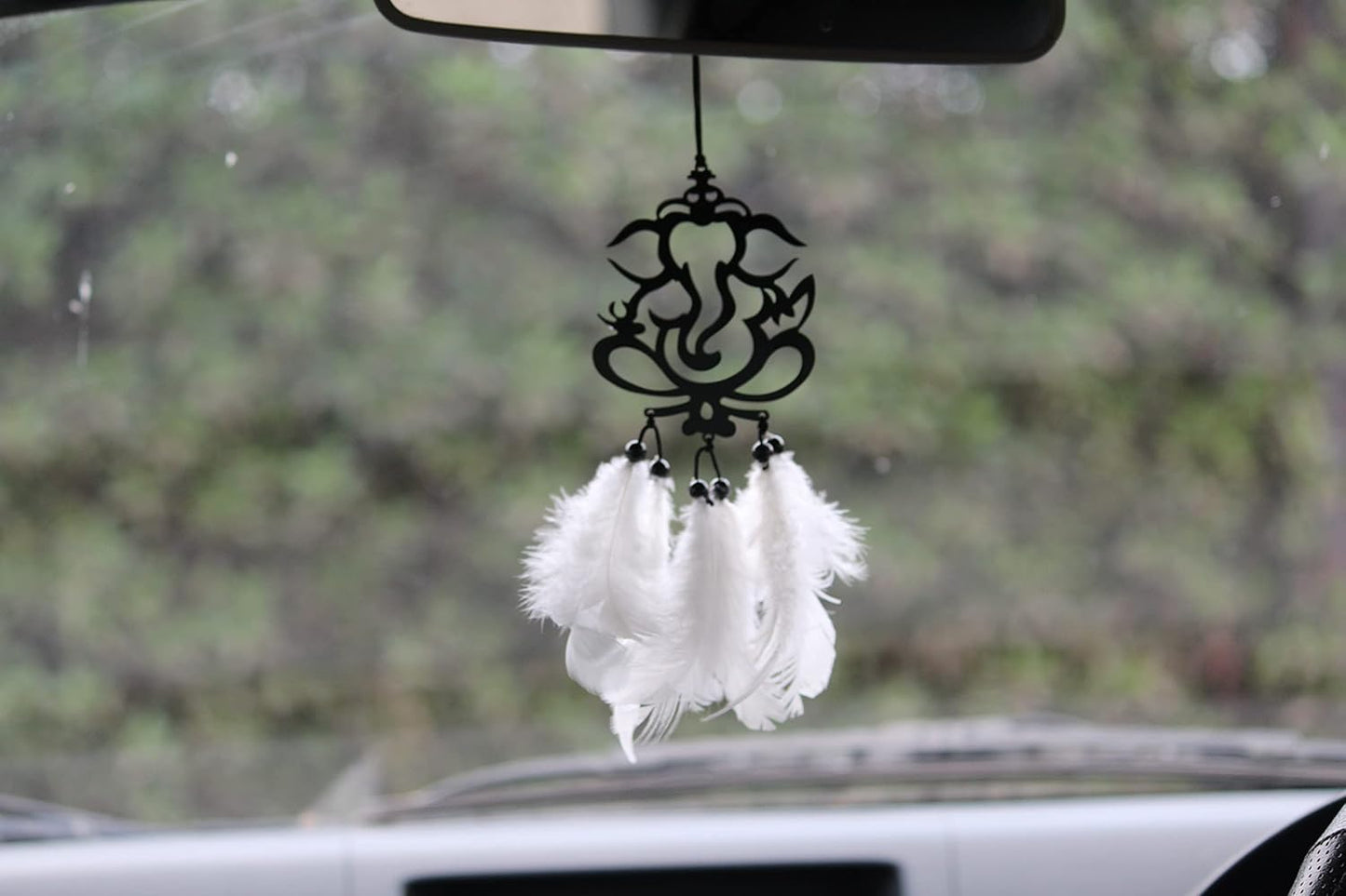 Acrylic Ganesha for Car Hanging