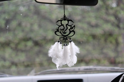 Acrylic Ganesha for Car Hanging