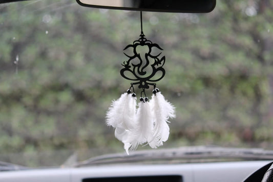Acrylic Ganesha for Car Hanging