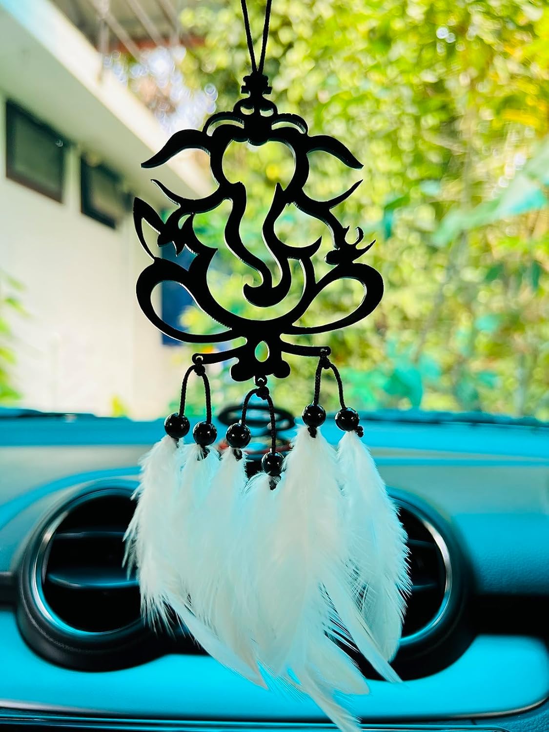 Acrylic Ganesha for Car Hanging