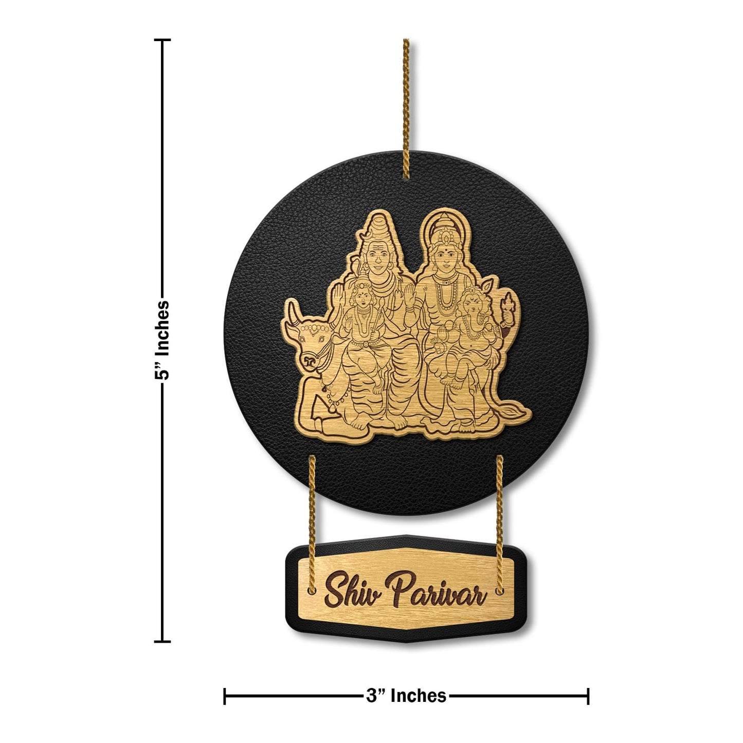 Shiv Parivar Car Hanging