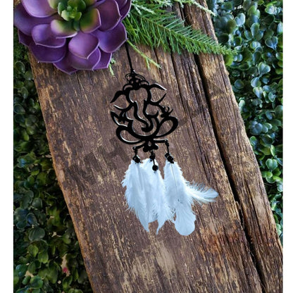 Acrylic Ganesha for Car Hanging