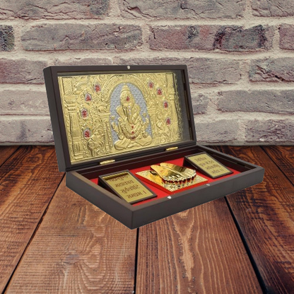 Gold Plated Lord Ganesha Pocket Temple