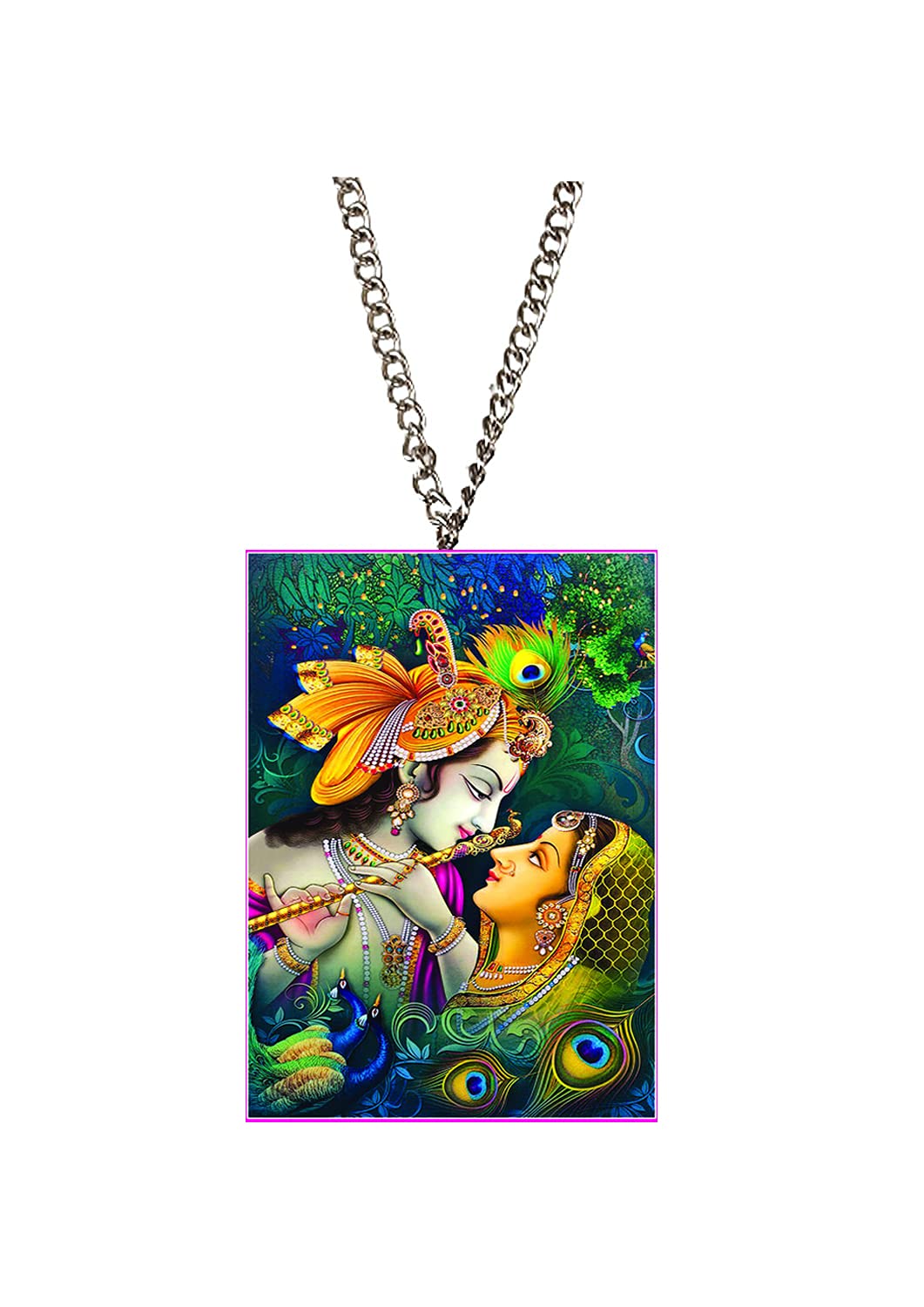 Radha Krishna Car Hanging